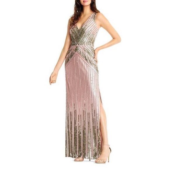Aidan Mattox long embellished gown - Picture 8 of 12